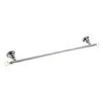 StilHaus SL05-08 Towel Bar, Chromed Brass, 24 Inch, with Crystals